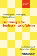 Cover: Einf&uuml;hrung in die Betriebswirtschaftslehre - Kohlhammer