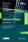 Cover: Internet of Things. User-Centric IoT - Springer