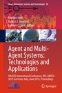 Cover: Agent and Multi-Agent Systems: Technologies and Applications - Springer