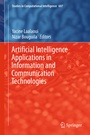 Cover: Artificial Intelligence Applications in Information and Communication Technologies - Springer