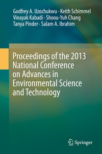 Bild vergrößern Bild: Proceedings of the 2013 National Conference on Advances in Environmental Science and Technology - Springer