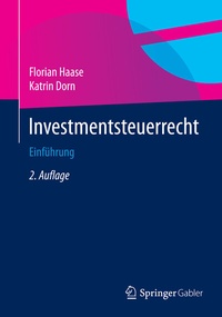 Abbildung von: Investmentsteuerrecht - Springer Gabler