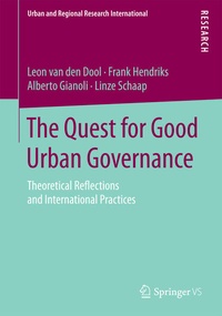 Bild: The Quest for Good Urban Governance - Springer VS