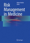 Cover: Risk Management in Medicine - Springer