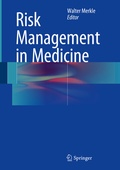 Cover: Risk Management in Medicine - Springer