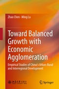 Cover: Toward Balanced Growth with Economic Agglomeration - Springer