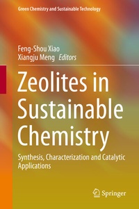 Abbildung von: Zeolites in Sustainable Chemistry - Springer
