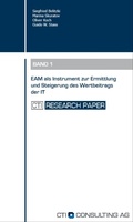 Cover: EAM als Instrument zur Ermittlung und Steigerung des Wertbeitrags der IT - BookRix