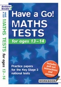 Cover: Have a Go Maths Tests: Practice Papers for the Key Stage 3 National Tests - Andrew Brodie Publications