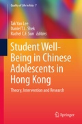 Cover: Student Well-Being in Chinese Adolescents in Hong Kong - Springer