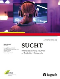 Abbildung von: SUCHT - Hogrefe