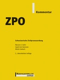 Cover: ZPO Kommentar - Orell F&uuml;ssli Verlag