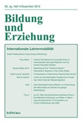 Cover: Internationale Lehrermobilit&auml;t - B&ouml;hlau