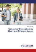 Cover: Consumer Perception: A Study on Different Areas - LAP Lambert Academic Publishing