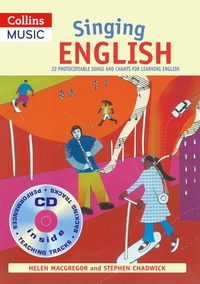 Enlarge image Cover: Singing English (Book + Audio) - A & C Black Music