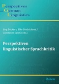 Cover: Perspektiven linguistischer Sprachkritik - ibidem