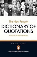 Cover: The New Penguin Dictionary of Quotations - Penguin Books Ltd