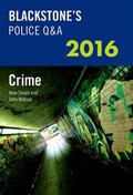 Cover: Blackstone's Police Q&A: Crime 2016 - Oxford University Press