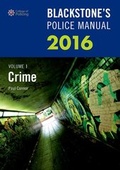 Bild: Blackstone's Police Manual Volume 1 - Oxford University Press