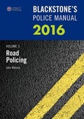 Bild: Blackstone's Police Manual: Road Policing 2016 Volume 3 - Oxford University Press
