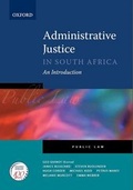 Cover: Administrative Justice in South Africa - Oxford University Press Southern Africa