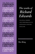 Cover: The Works of Richard Edwards - Manchester University Press