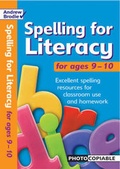 Cover: Spelling for Literacy - Andrew Brodie Publications