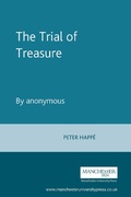 Cover: The Trial of Treasure - Manchester University Press