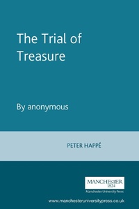 Enlarge image Cover: The Trial of Treasure - Manchester University Press