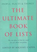 Cover: Ultimate Book of Lists (PB) - Pan Books