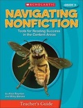 Cover: Navigating Nonfiction Grade 3 Teacher's Guide - Scholastic Teaching Resources