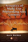 Cover: Acoustics of Multi-Use Performing Arts Centers - CRC Press