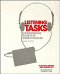 Cover: Listening Tasks Teacher's manual - Cambridge University Press