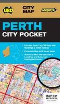 Abbildung von: Perth City Pocket Map 661 20th ed - UBD Gregory's