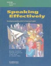 Abbildung von: Speaking Effectively - Cambridge University Press