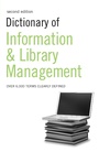 Cover: Dictionary of Information and Library Management - A & C Black Publishers Ltd