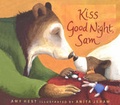 Cover: Kiss Good Night, Sam Midi Board Book - Walker Books Ltd