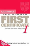 Cover: Cambridge Practice Tests for First Certificate 1 Audio Cassette Set (2 Cassettes) - Cambridge University Press