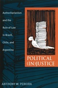 Cover: Political (In)Justice - Princeton University Press