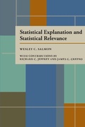 Cover: Statistical Explanation and Statistical Relevance - Princeton University Press