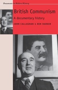 Cover: British Communism - Manchester University Press