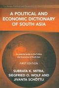 Cover: A Political and Economic Dictionary of South Asia - Routledge
