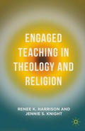 Cover: Engaged Teaching in Theology and Religion - Palgrave MacMillan