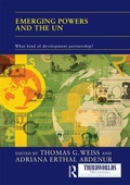 Cover: Emerging Powers and the UN - Routledge