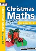 Cover: CHRISTMAS MATHS for ages 5-7 - Andrew Brodie Publications