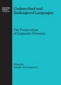 Enlarge image Cover: Undescribed and Endangered Languages - Cambridge Scholars Publishing