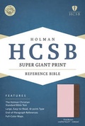 Cover: HCSB Super Giant Print Reference Bible, Pink/Brown - Broadman & Holman Publishers