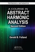 Cover: A Course in Abstract Harmonic Analysis - Chapman & Hall/CRC
