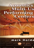 Cover: Acoustics of Multi-Use Performing Arts Centers - CRC Press