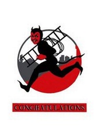 Enlarge image Cover: Devilish Boy Chimney Sweep - Congratulations Greeting Card - Laughing Elephant